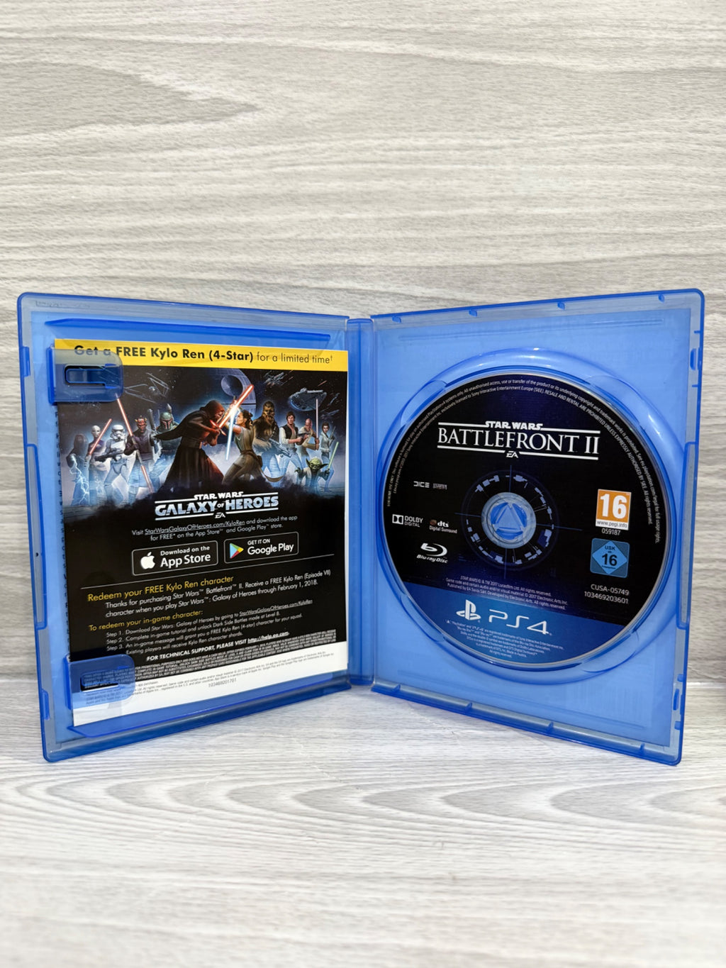 Star Wars Battlefront II (No DLC) Sony PlayStation 4 Boxed PAL UK Tested Working