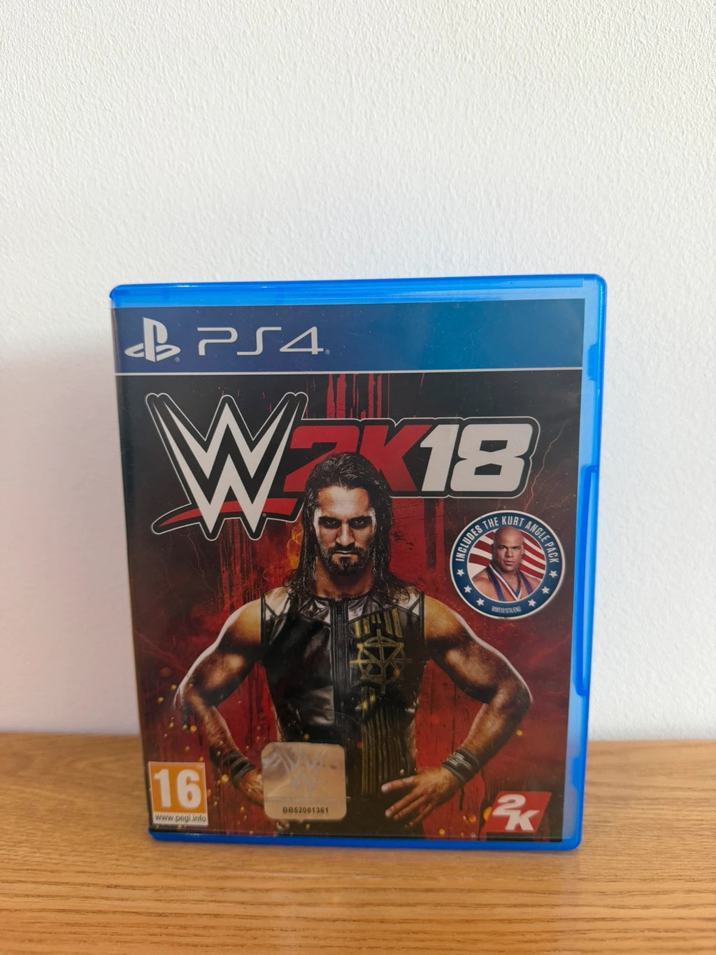 originals WWE 2K18 PlayStation 4 game disc with original case and manual