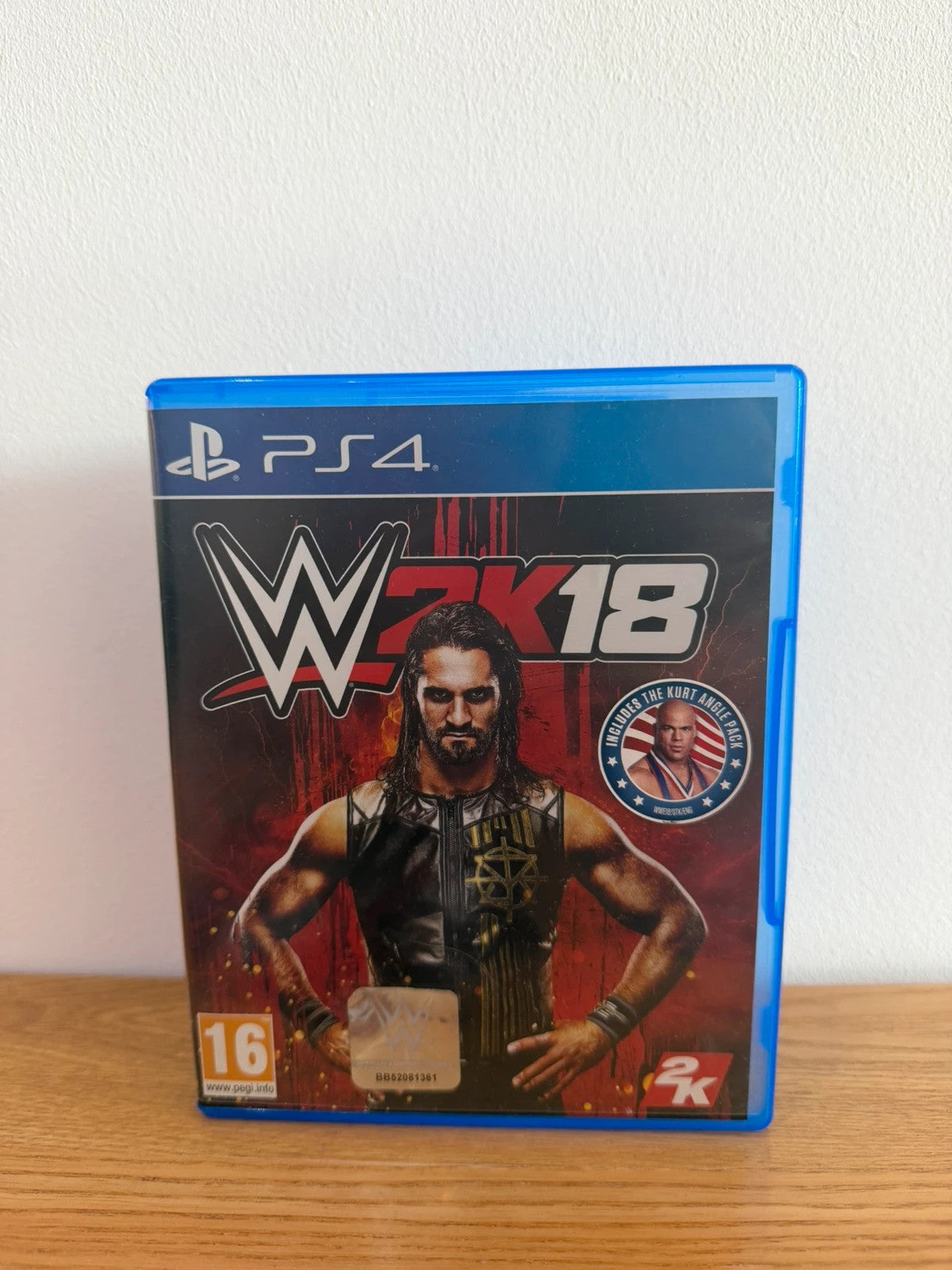 originals WWE 2K18 PlayStation 4 game disc with original case and manual