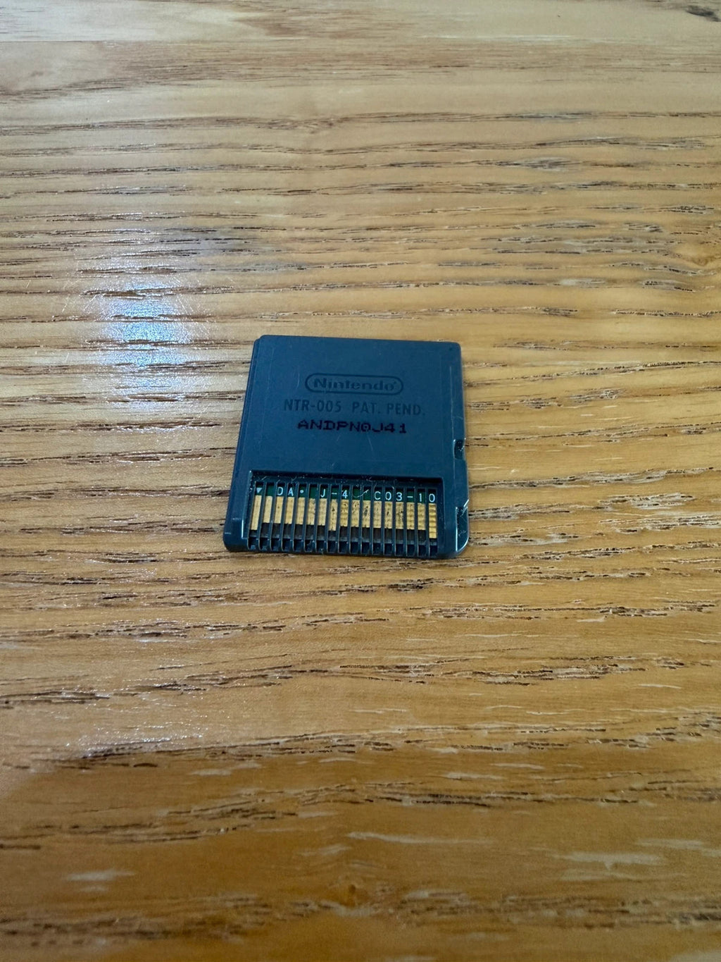 Wills video game cartridge for Nintendo DS, featuring Dr Kawashima’s Brain Training.