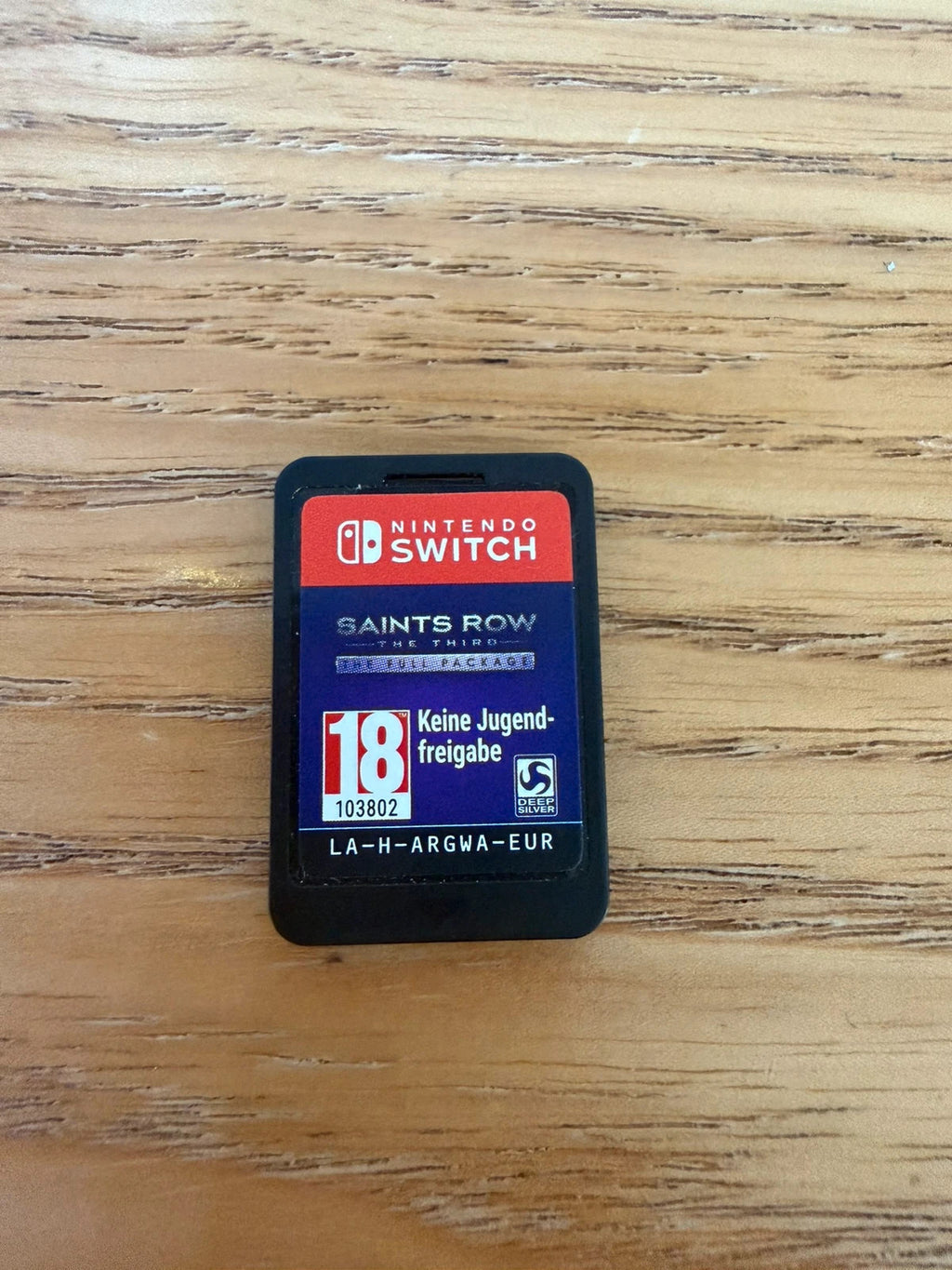 originals Saints Row The Third video game cartridge with original case and cover art.