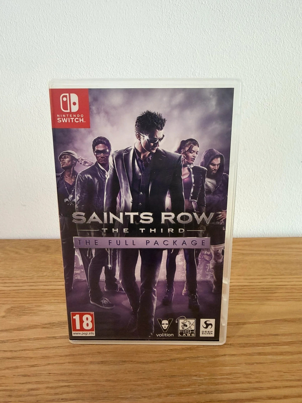 originals Saints Row The Third video game cartridge with original case and cover art.