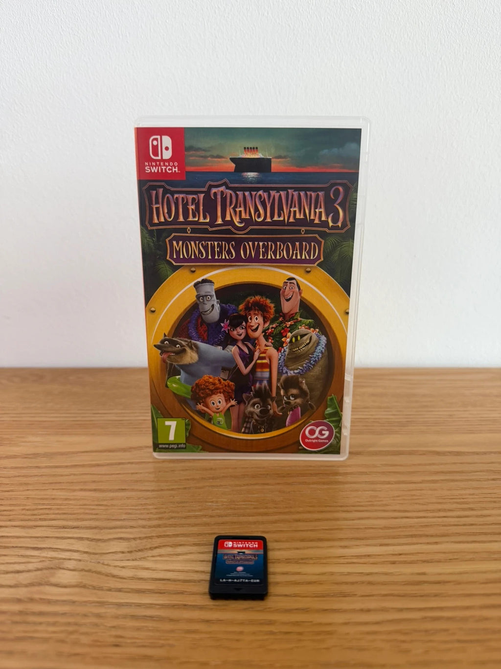 originals Hotel Transylvania 3 video game cartridge with colorful cover art and original case