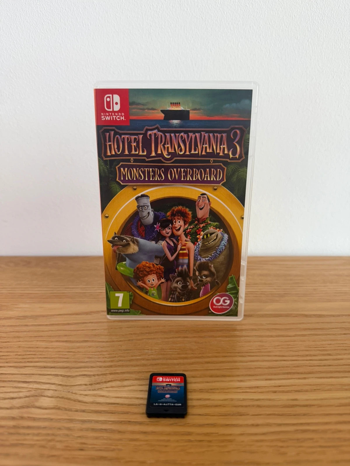 originals Hotel Transylvania 3 video game cartridge with colorful cover art and original case