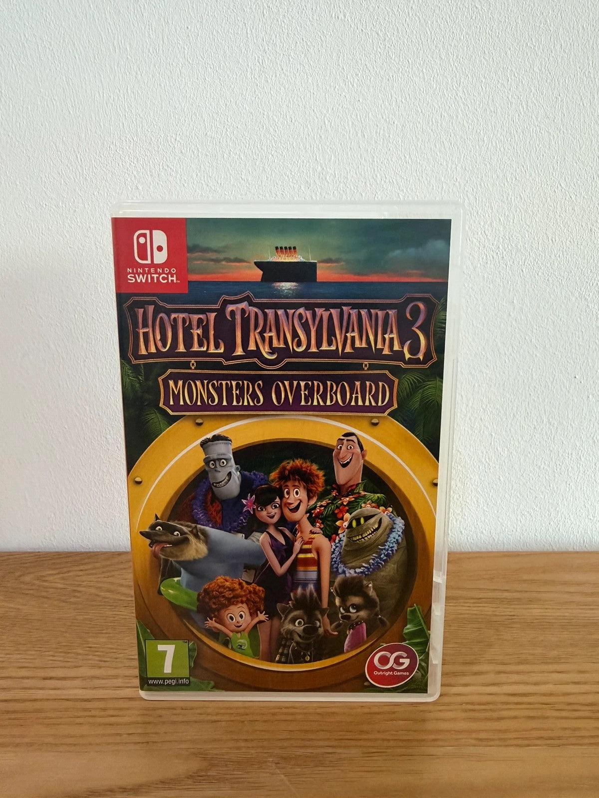 originals Hotel Transylvania 3 video game cartridge with colorful cover art and original case
