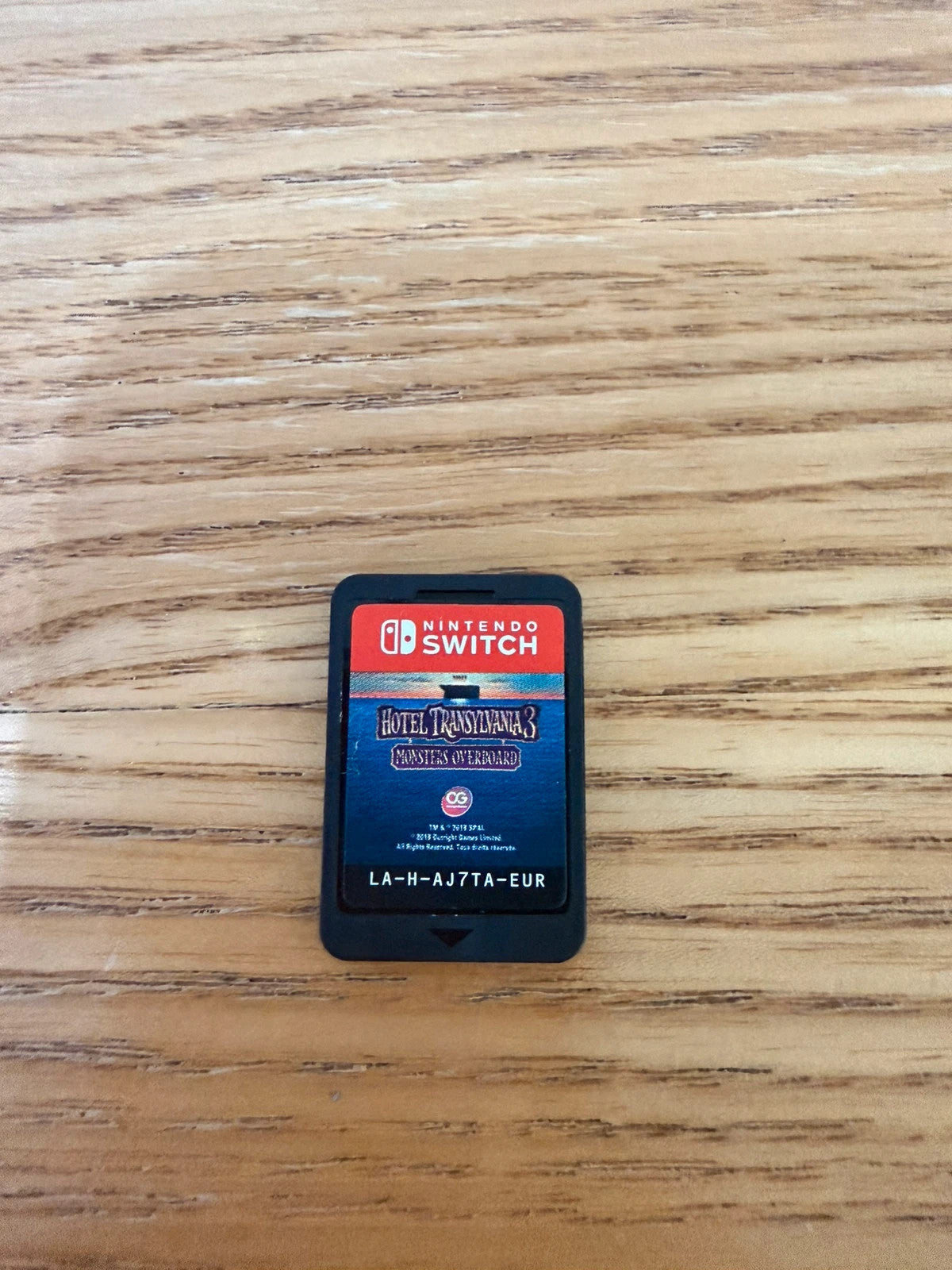 originals Hotel Transylvania 3 video game cartridge with colorful cover art and original case