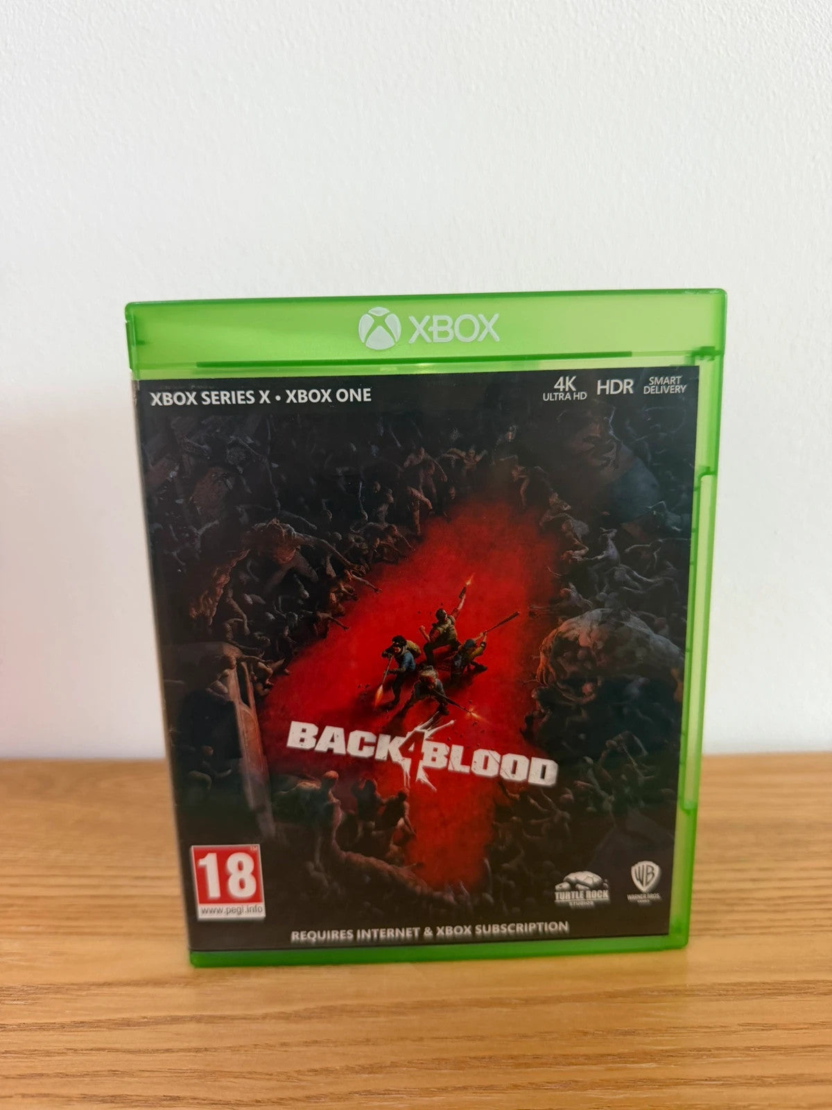 originals Back 4 Blood Xbox One game case with cover art and disc in very good condition