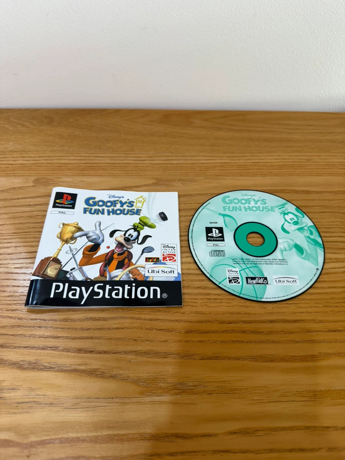 originals Goofys Fun House video game UK PAL complete with manual and original case