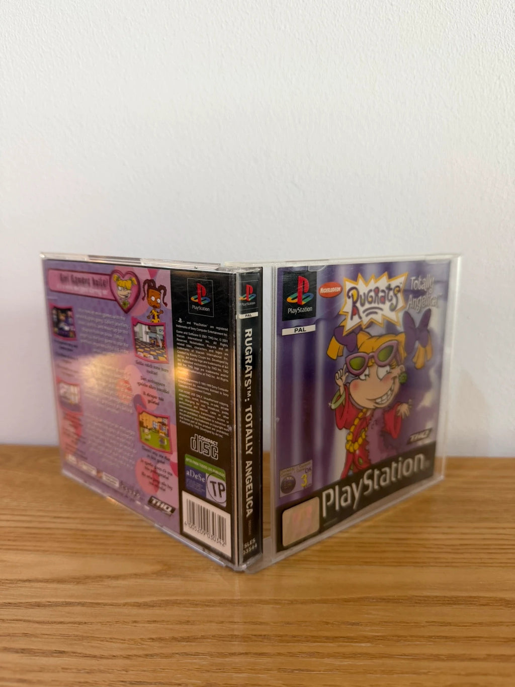 originals Rugrats Totally Angelica PS1 game complete with manual and original case.