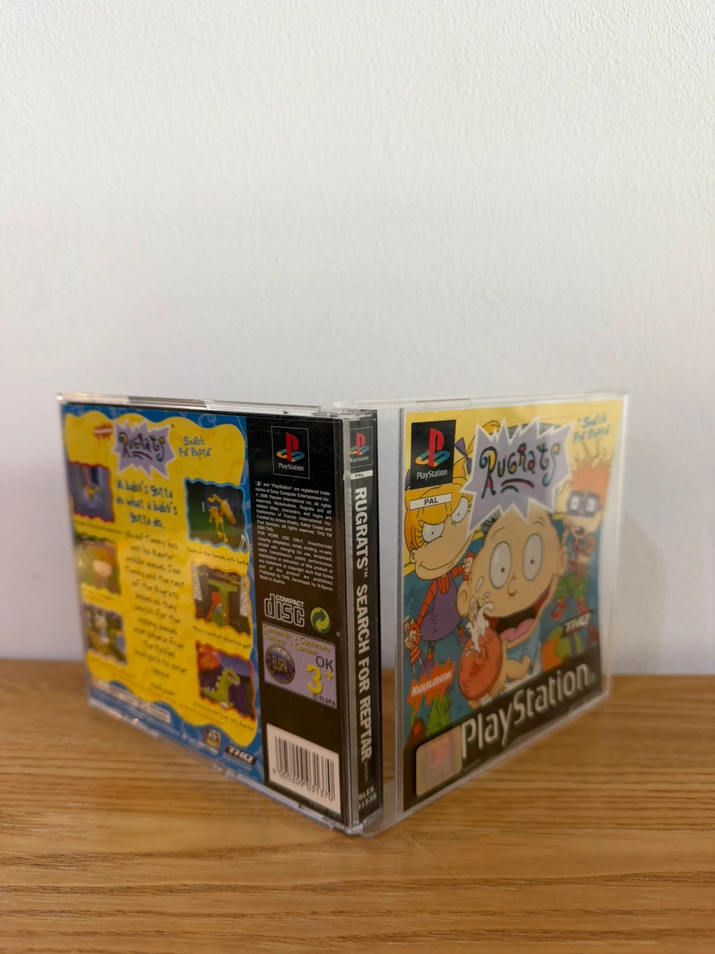 originals Rugrats Search for Reptar PlayStation 1 game complete with manual and original case.