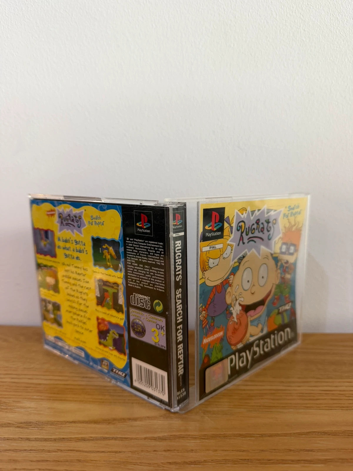 originals Rugrats Search for Reptar PlayStation 1 game complete with manual and original case.