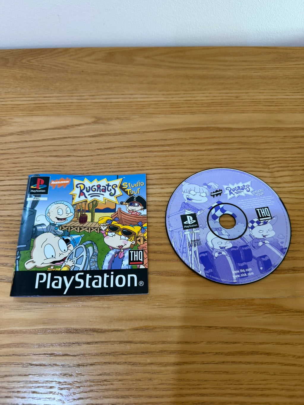 originals Rugrats Studio Tour PS1 game complete with manual and original case.