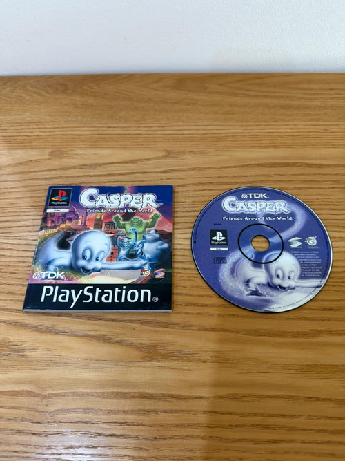 originals video game accessory Casper: Friends Around The World PS1 complete with manual