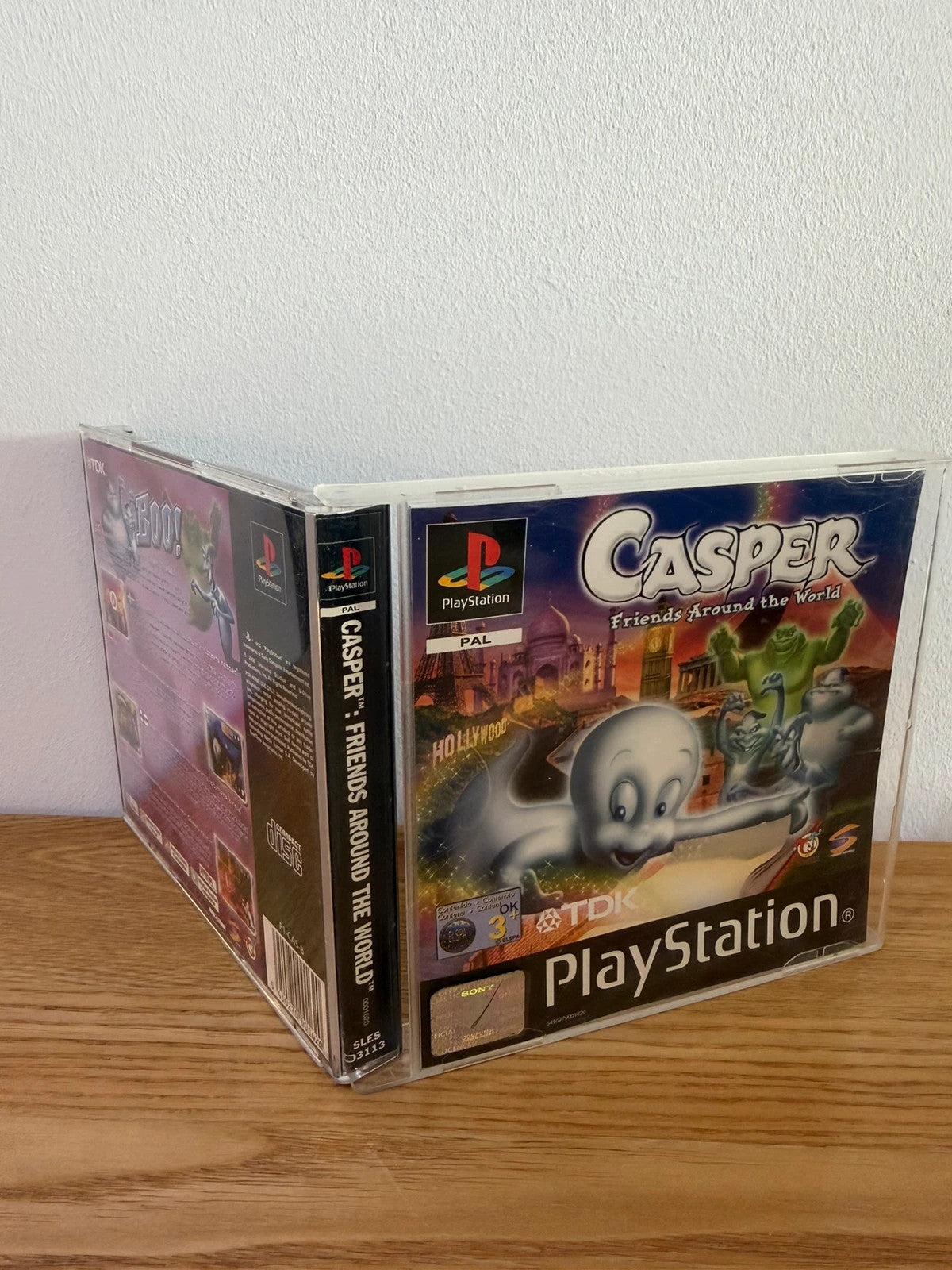 originals video game accessory Casper: Friends Around The World PS1 complete with manual