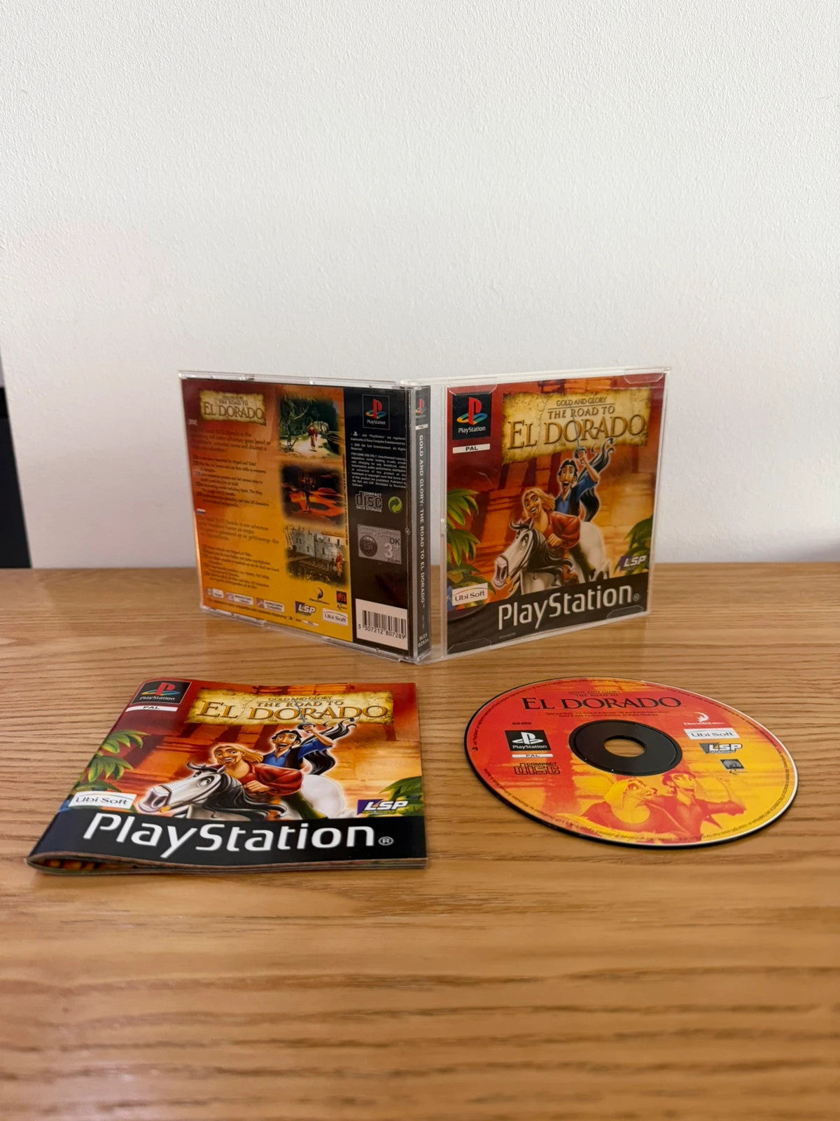 originals Gold and Glory PS1 game gold case with manual and disc included