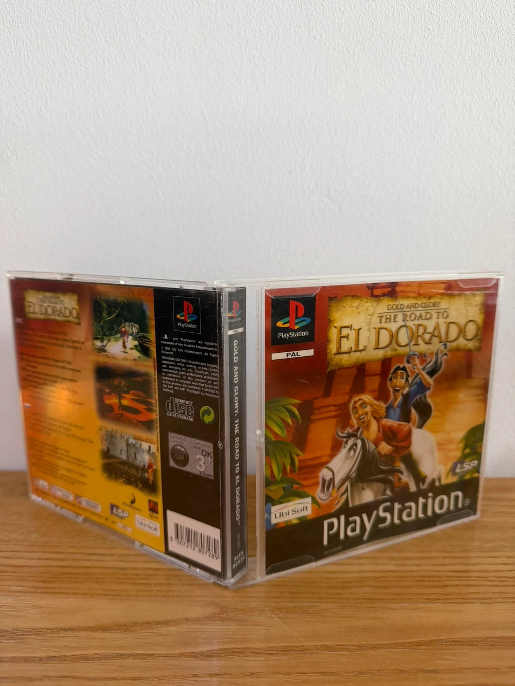 originals Gold and Glory PS1 game gold case with manual and disc included
