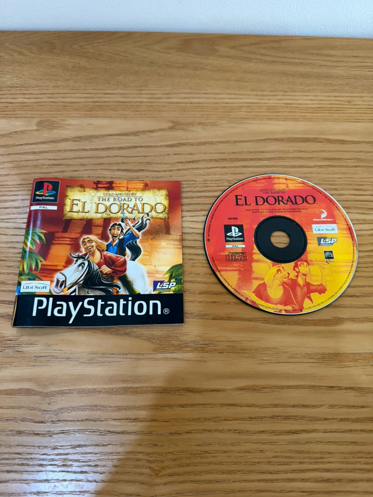 originals Gold and Glory PS1 game gold case with manual and disc included