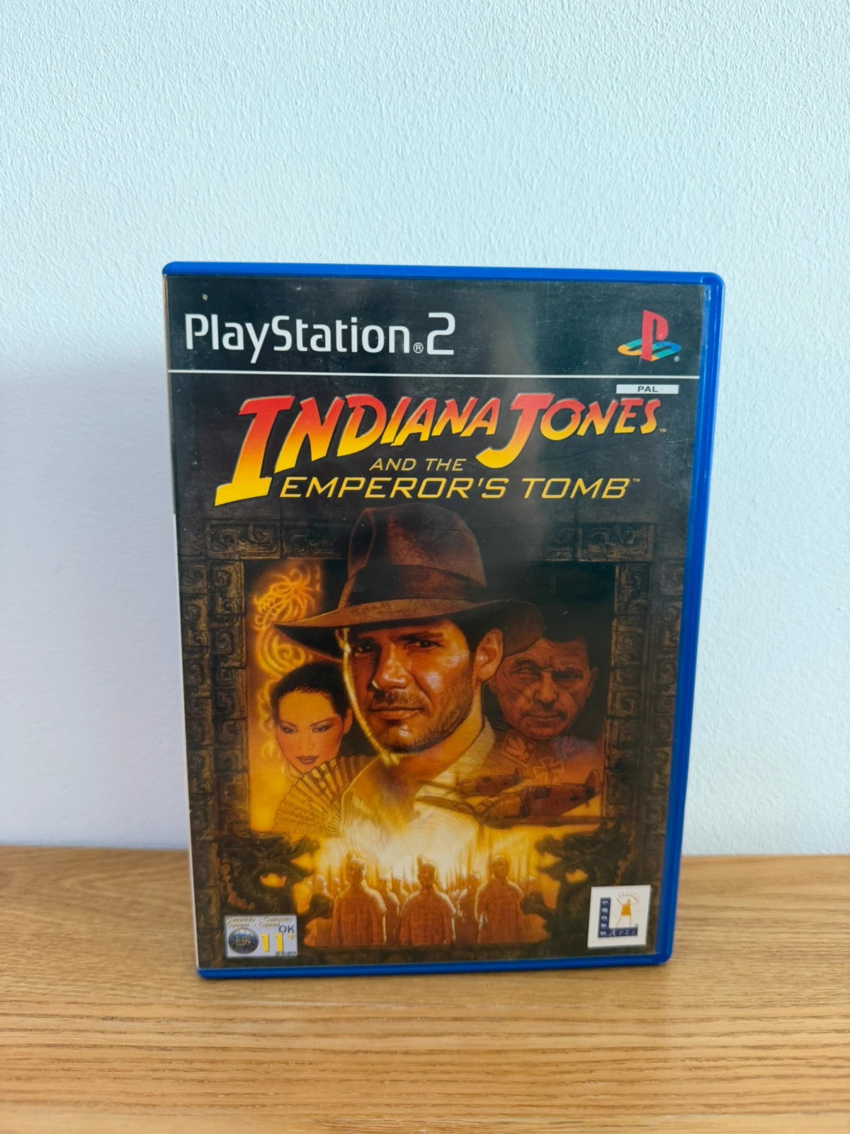 originals Indiana Jones and the Emperor’s Tomb PS2 game complete with manual and case