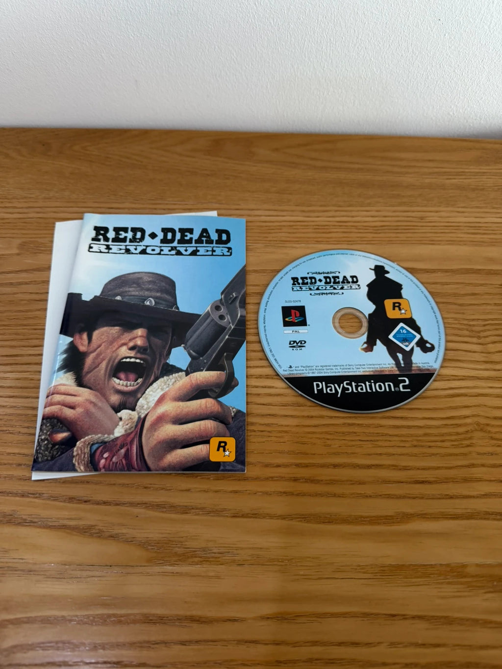 originals Red Dead Revolver PS2 game red case with cover art and manual included