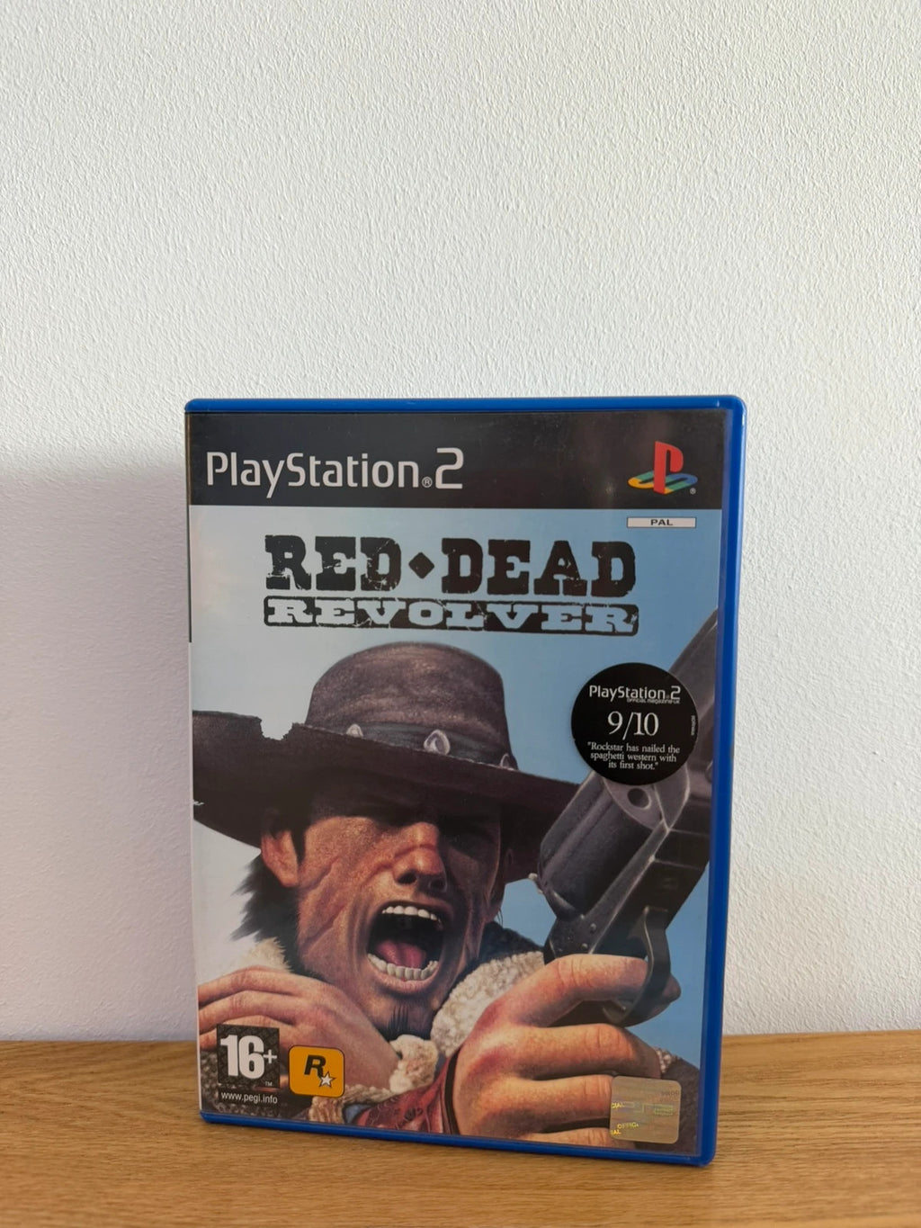 originals Red Dead Revolver PS2 game red case with cover art and manual included