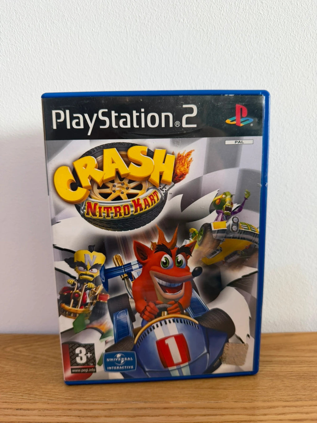 originals Crash Nitro Kart PS2 game complete with manual and original case