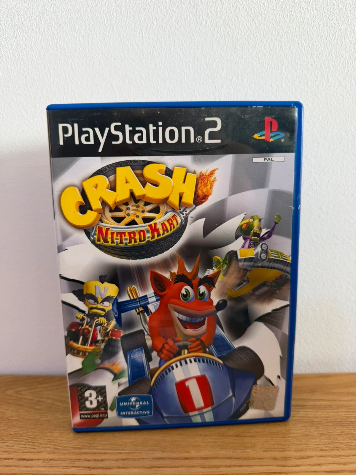 originals Crash Nitro Kart PS2 game complete with manual and original case