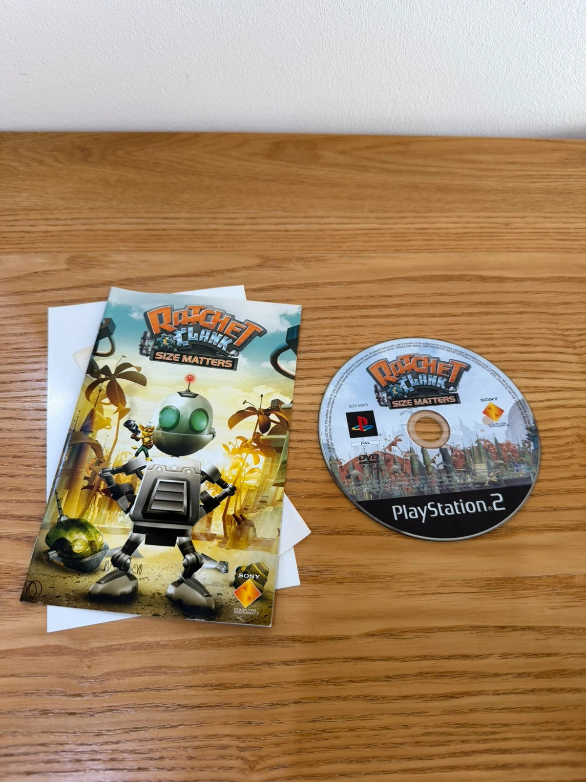 originals Ratchet & Clank: Size Matters PS2 game complete with manual and case