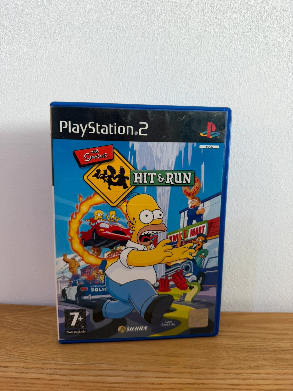 originals video game accessory The Simpsons Hit & Run PS2 complete with manual
