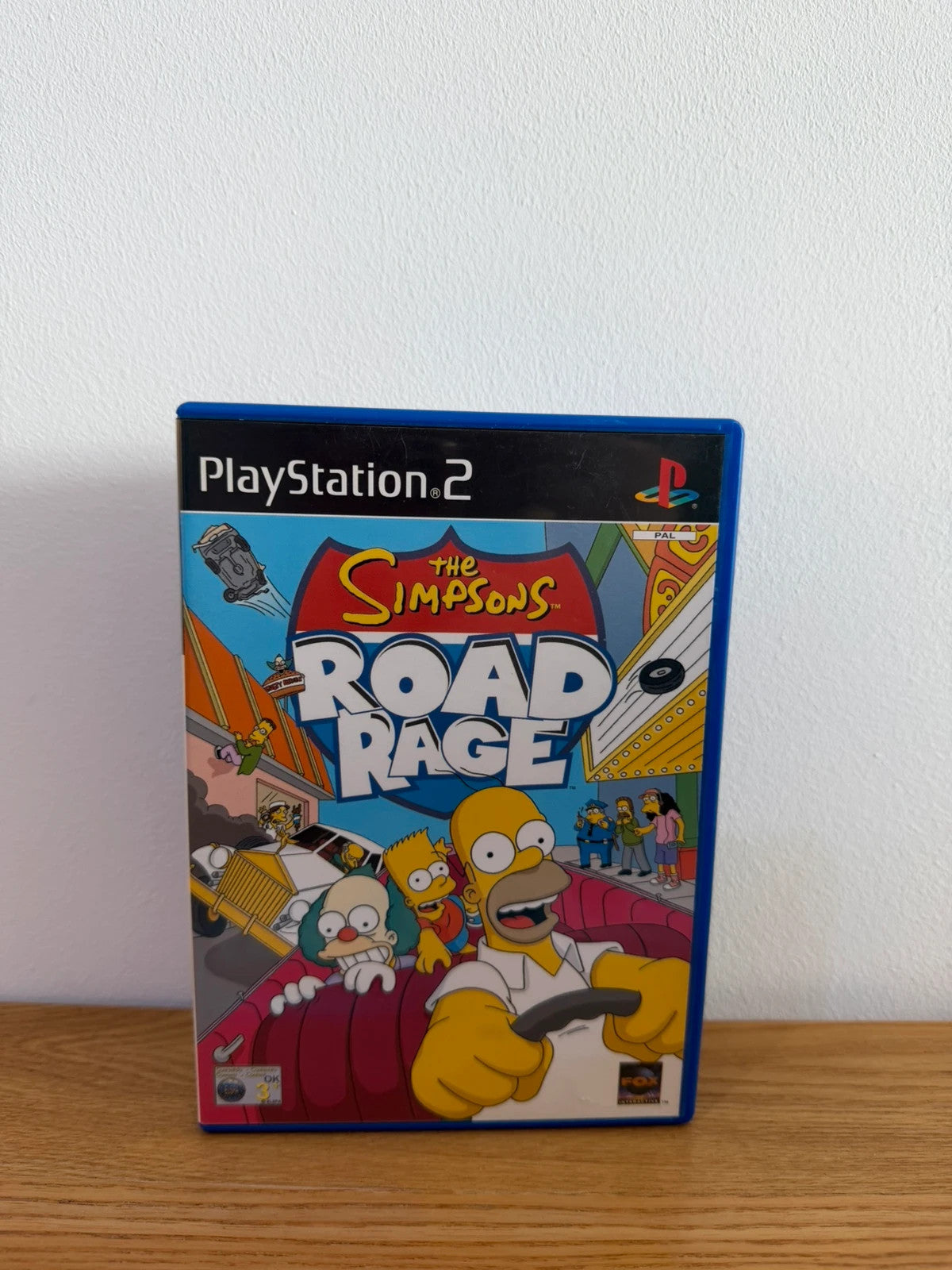 originals video game accessories The Simpsons Road Rage PS2 complete with manual and case