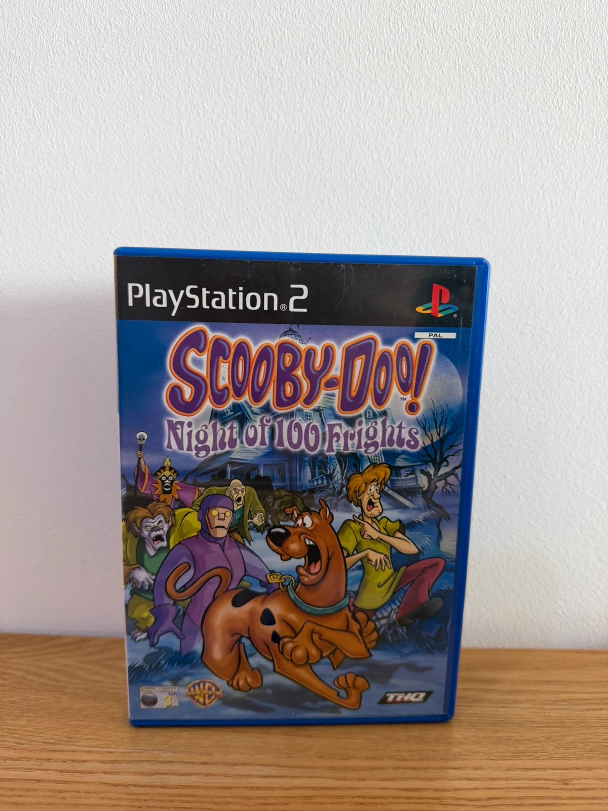 originals video game accessories Scooby-Doo Night of 100 Frights PS2 complete with manual