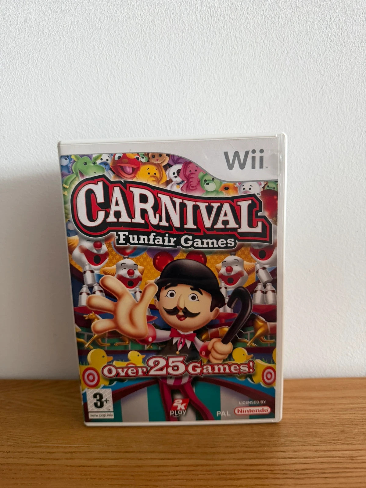 originals video game accessories Carnival: Funfair Games Nintendo Wii complete with manual and case