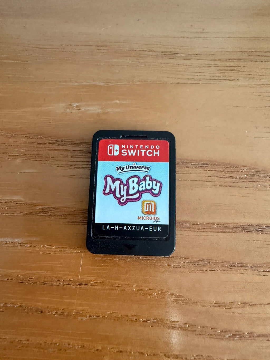 Wills My Universe: My Baby Nintendo Switch cartridge, light signs of previous use.