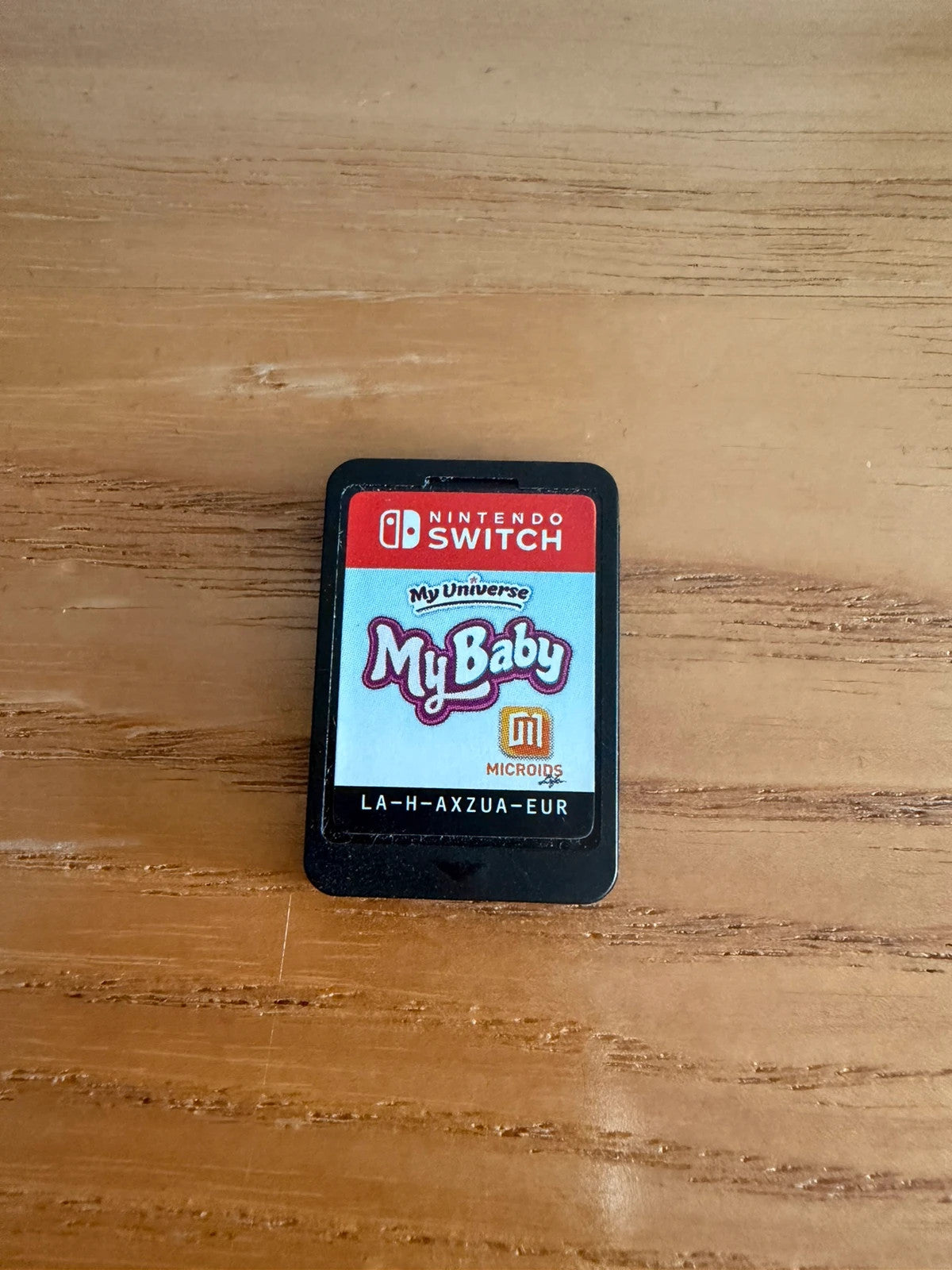 Wills My Universe: My Baby Nintendo Switch cartridge, light signs of previous use.