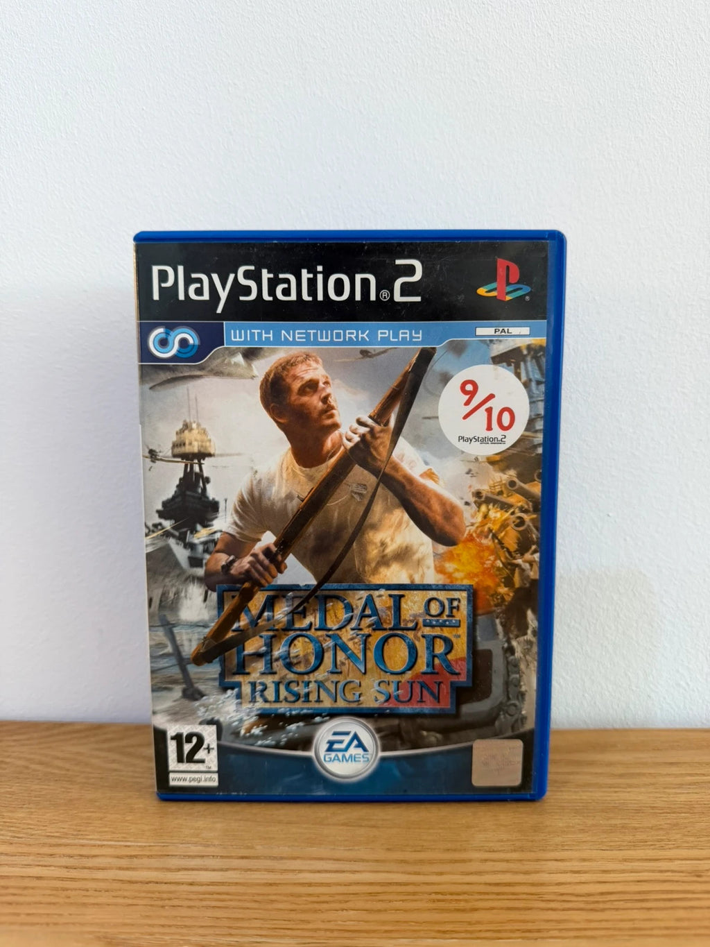 originals Medal of Honor Rising Sun PS2 game disc with original case and cover art