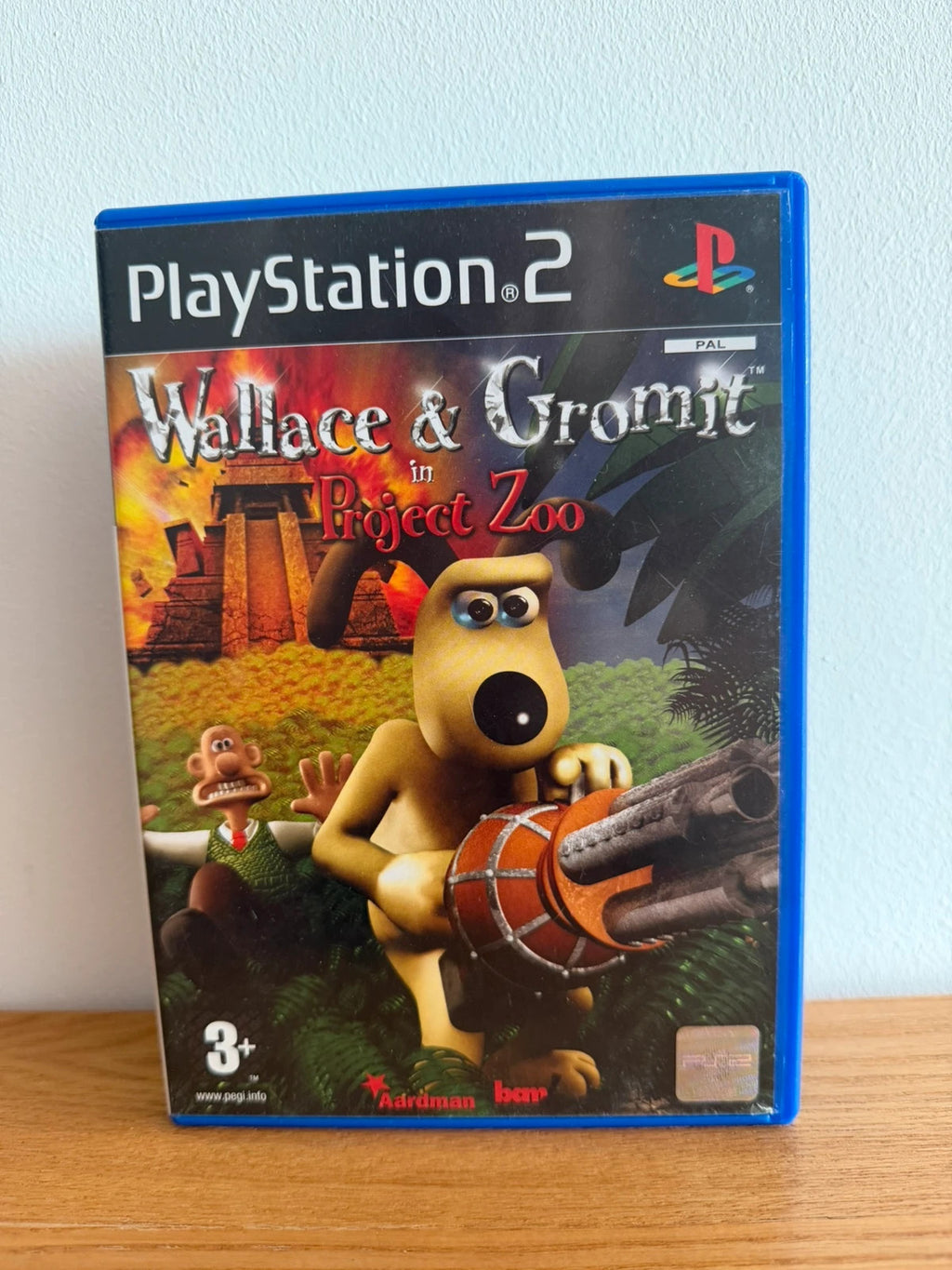 Multiples video game accessories Wallace & Gromit in Project Zoo PS2 complete with manual