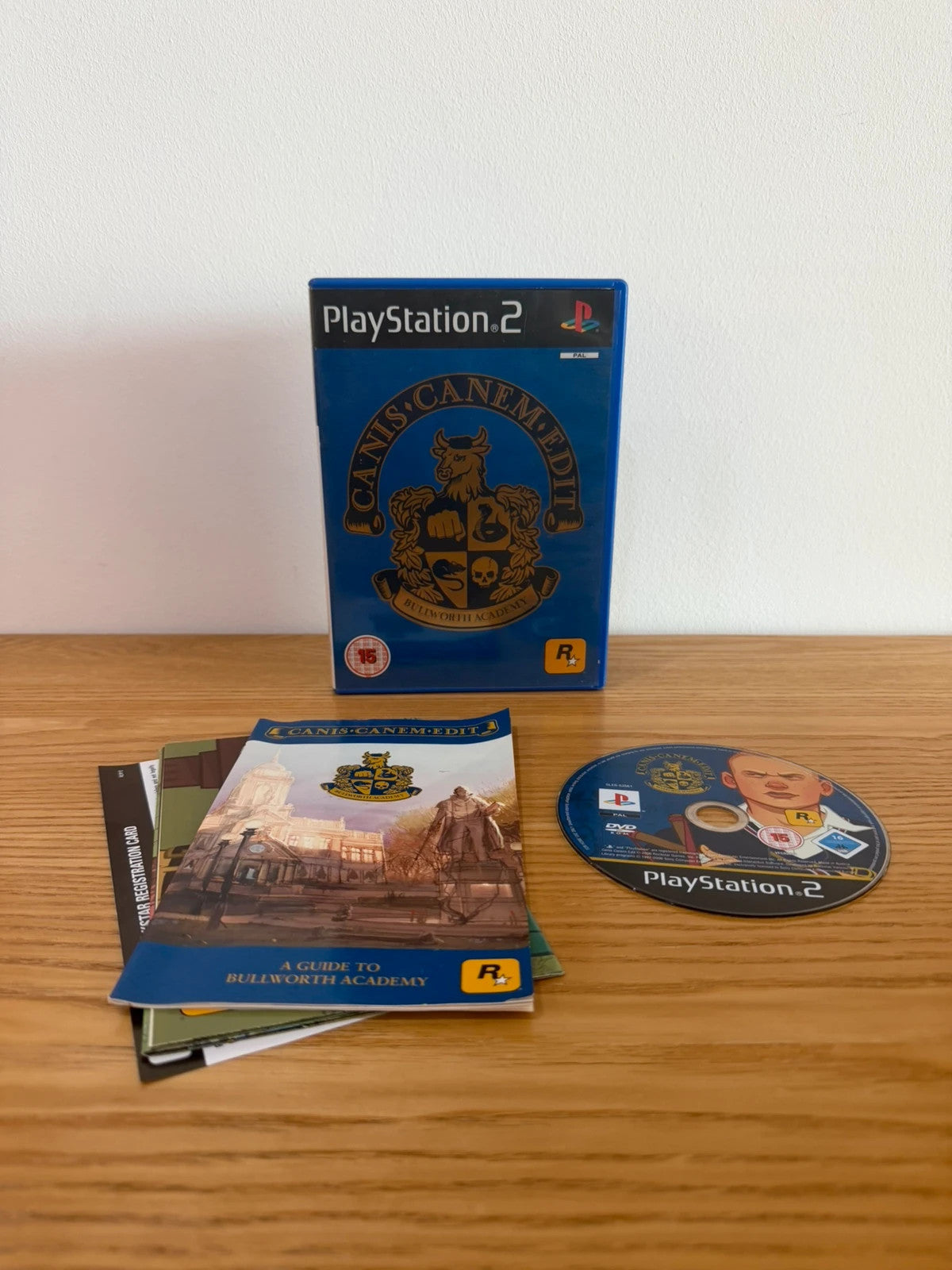 Multiples Canis Canem Edit PS2 game complete with manual and map, very good condition.