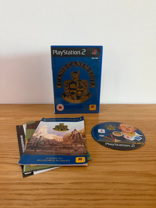 Multiples Canis Canem Edit PS2 game complete with manual and map, very good condition.