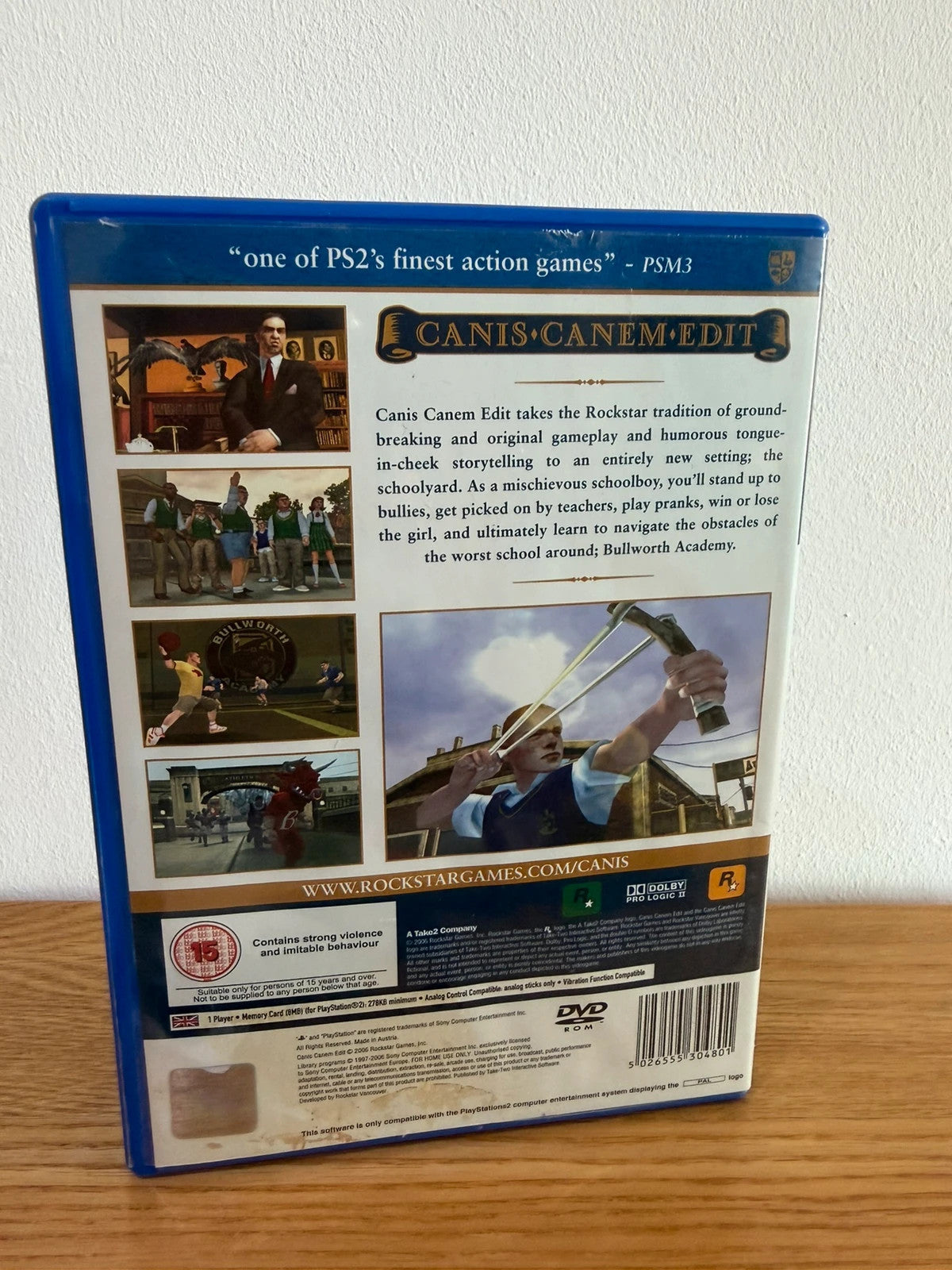 Multiples Canis Canem Edit PS2 game complete with manual and map, very good condition.