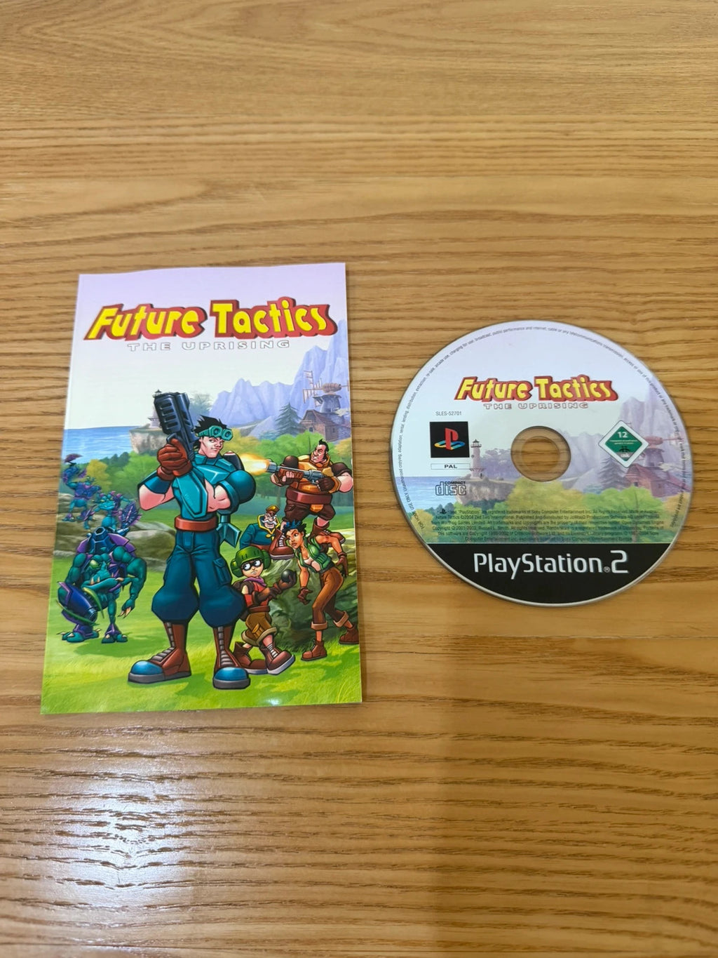 Multiples Future Tactics The Uprising PS2 game complete with manual and case.