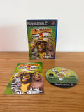 Multiples video game accessory Madagascar: Escape 2 Africa PS2 complete with manual and case.
