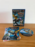 Multiples video game accessory Ratchet & Clank 2 PS2 complete with manual and case.