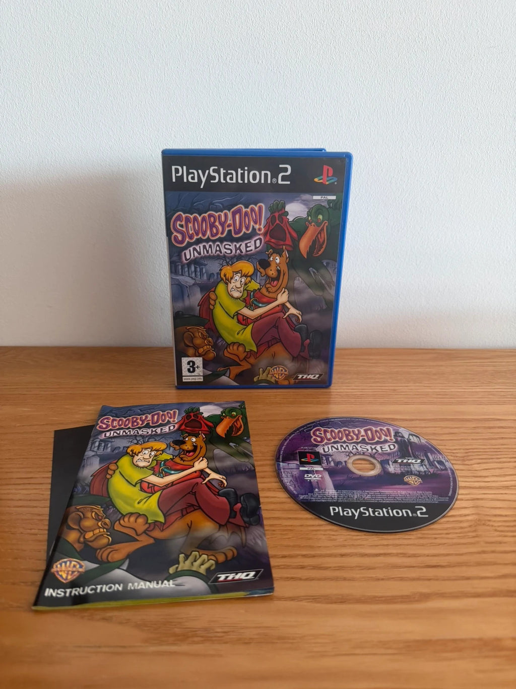 Multiples Scooby-Doo! Unmasked PS2 game complete with manual and original case.