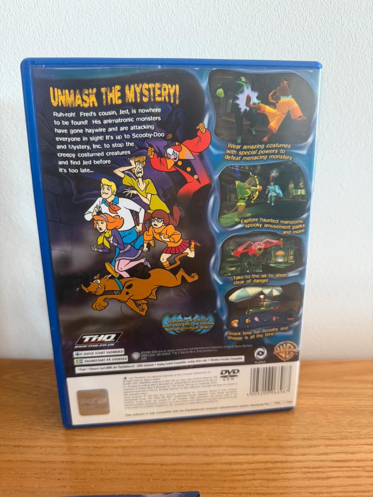 Multiples Scooby-Doo! Unmasked PS2 game complete with manual and original case.