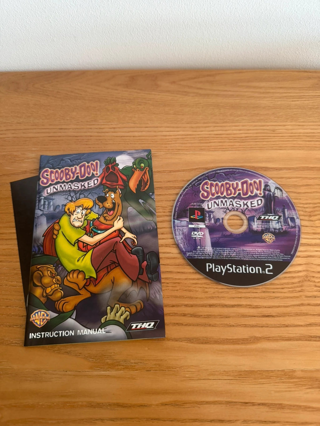 Multiples Scooby-Doo! Unmasked PS2 game complete with manual and original case.