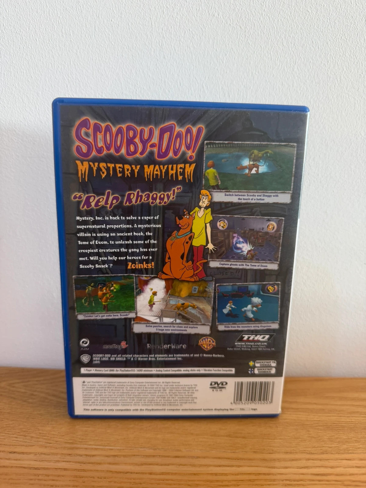 Multiples Scooby-Doo! Mystery Mayhem PS2 game complete with case, disc, and manual.