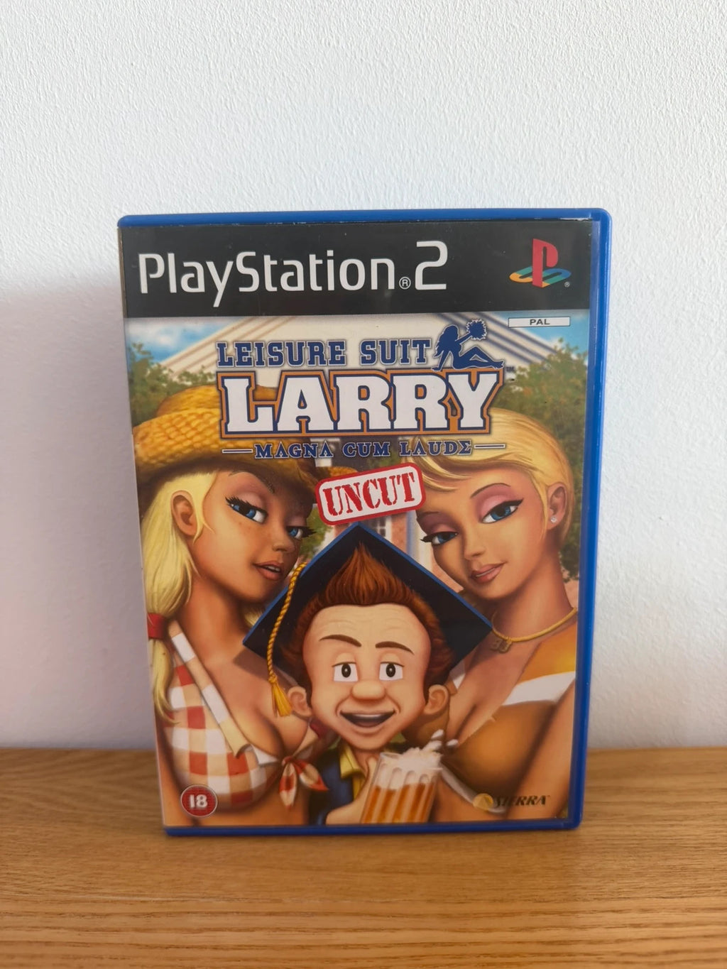 Multiples Leisure Suit Larry Magna Cum Laude PS2 game complete with manual and case.