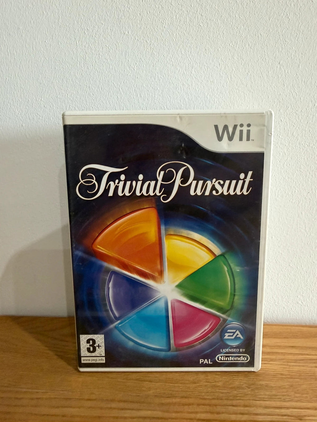 Trivial Pursuit video game for Nintendo Wii complete with manual and case.