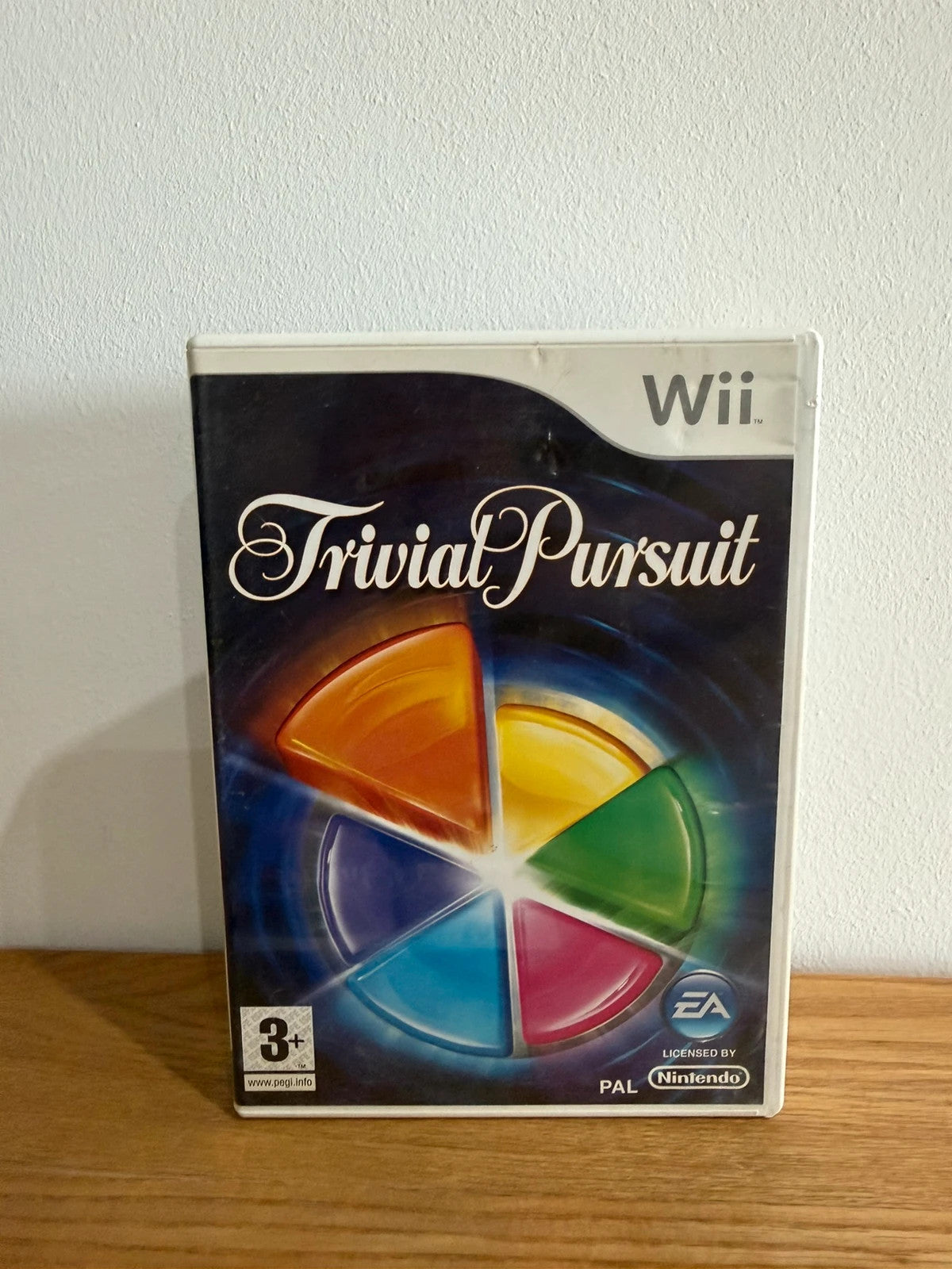 Trivial Pursuit video game for Nintendo Wii complete with manual and case.