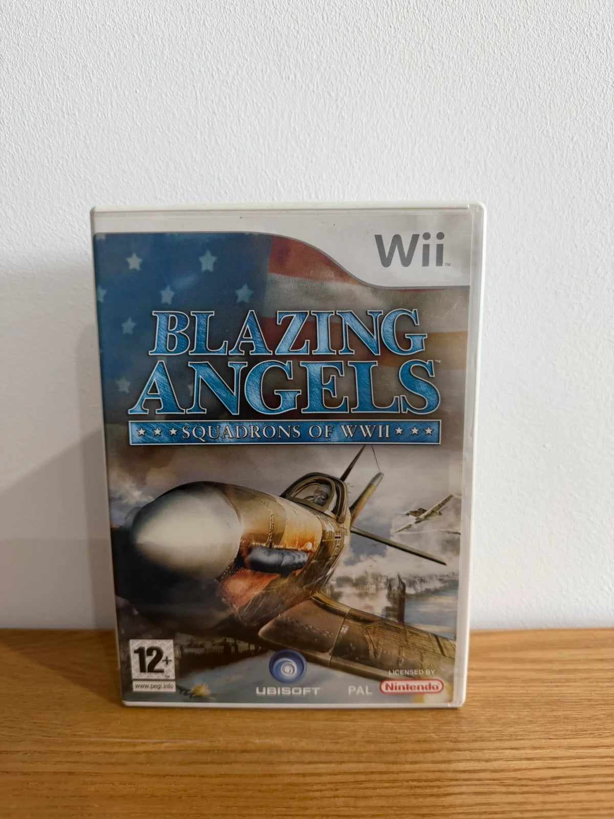 Blazing Angels WWII video game for Nintendo Wii with case, disc, and manual included.
