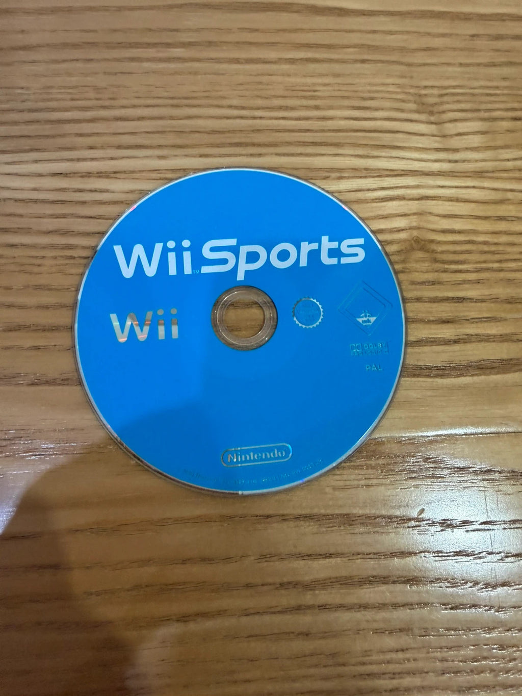 Nintendo Wii Sports game disc with minimal surface marks, tested and in very good condition.